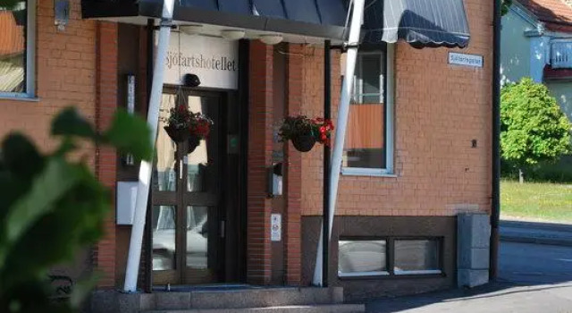 Кровать в общем номере Best Western Sjofartshotellet