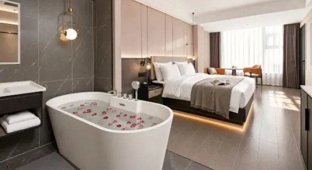 Люкс Rezen Dong Hotel (Guangzhou Jingxi Nanfang Hospital Tonghe Subway Station Branch)