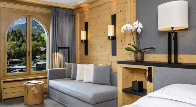Двухместный номер Deluxe Park Gstaad