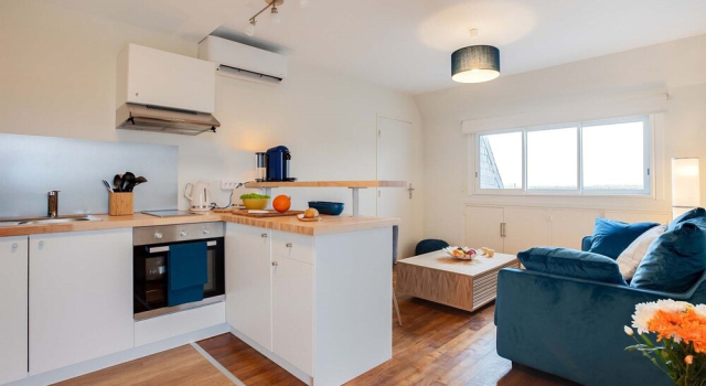 Studio on Etel Beach With Panoramic Views, Reserva ahora Apartamento Plouhinec Morbihan