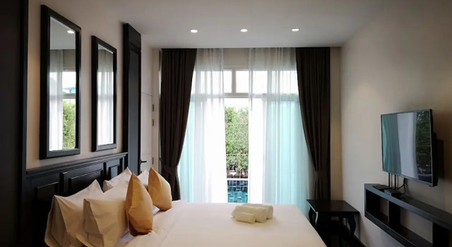 Вилла с 2 комнатами с красивым видом из окна T Villas Hua Hin