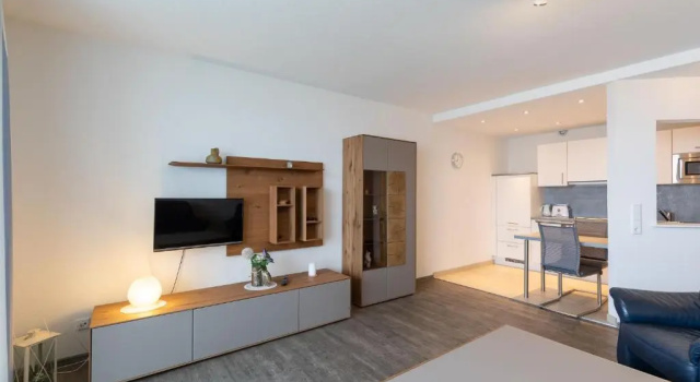 2 Raum Wohnung mit Seesicht im Haus Pacific, Réserver Hôtel Hôtels à Cuxland avec piscine, Piscine