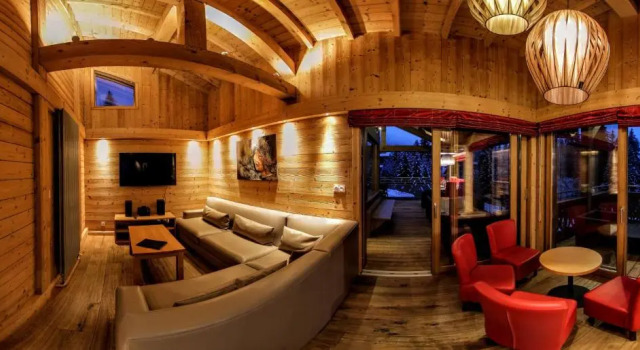 Четырёхместный номер Standard Les Chalets dAdelphine & SPA