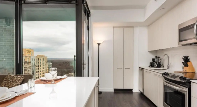 Апартаменты Luxury с 2 комнатами Bluebird Suites at Reston Town Center