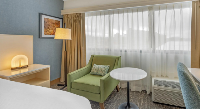 Двухместный номер Standard с красивым видом из окна DoubleTree by Hilton Spokane City Center