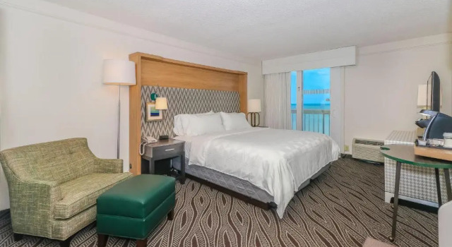 Двухместный номер Standard с балконом и с видом на океан Holiday Inn Resort Oceanfront at Surfside Beach by IHG