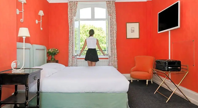 Номер Deluxe Hôtel Château Cléry