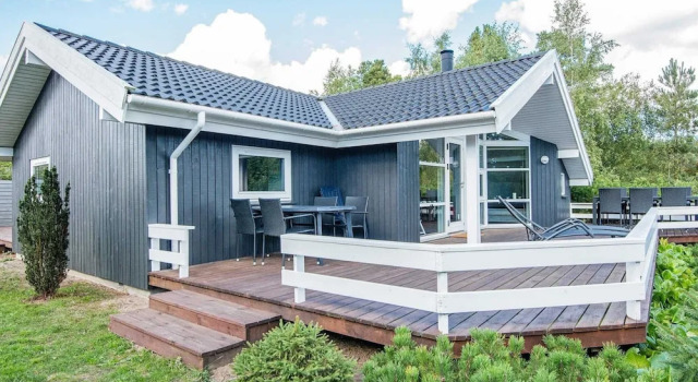 Коттедж 4 star holiday home in Ebeltoft