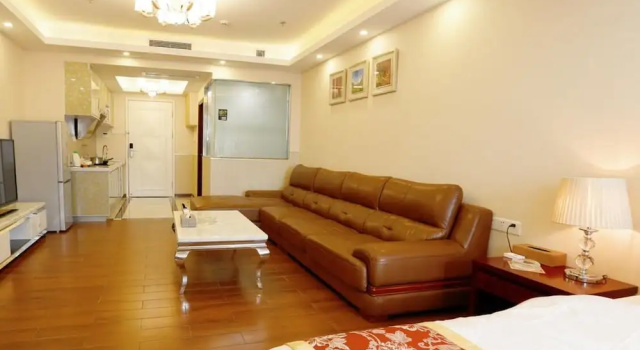 Двухместный номер Deluxe Guangzhou Pengman Apartment Huanshidong