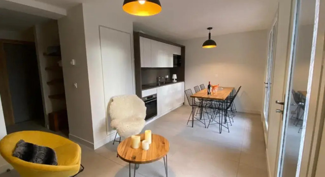 Апартаменты с 3 комнатами Chalet Pleine Vue & Spa