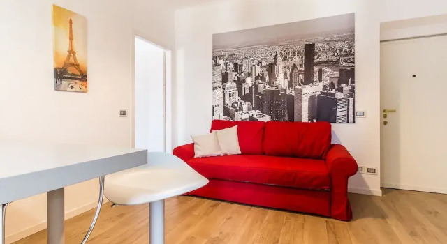 Апартаменты c 1 комнатой с балконом Alessia's Flat - Sarpi 3