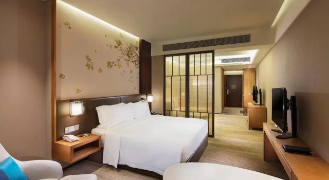 Двухместный номер Deluxe Hilton Garden Inn Shiyan