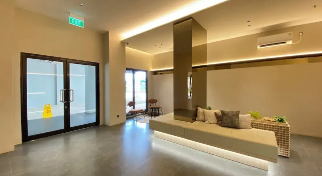 Warm Neutral Studio Room At Meikarta Apartment, Book Apartment Cibatu West Java