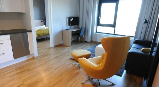 Апартаменты Superior c 1 комнатой Tananger Apartment Hotel