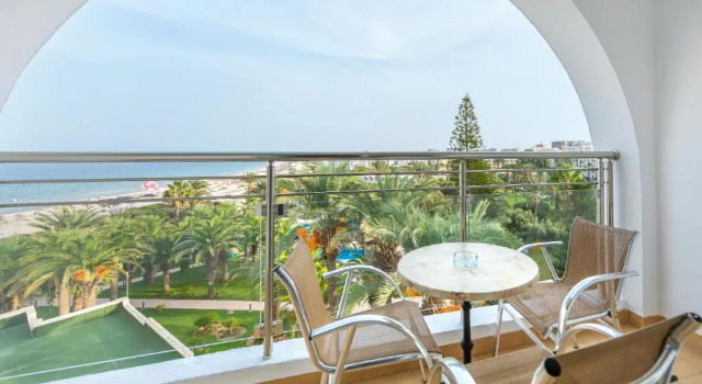 Двухместный номер с видом на море Hotel Marhaba Beach