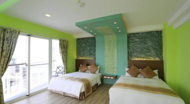 Четырёхместный номер Standard с видом на море Hang Hai B&B
