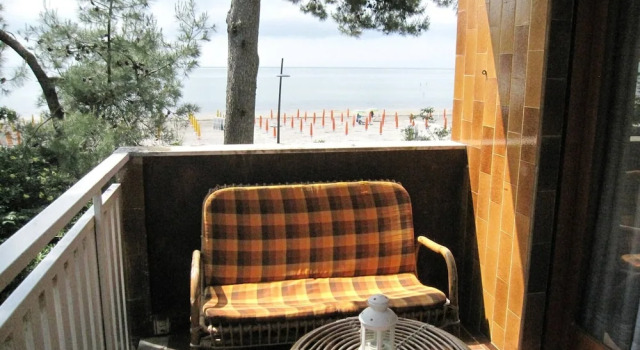 Апартаменты с 2 комнатами с балконом и с видом на океан Breathtaking Seaview in Grado-beahost Rentals