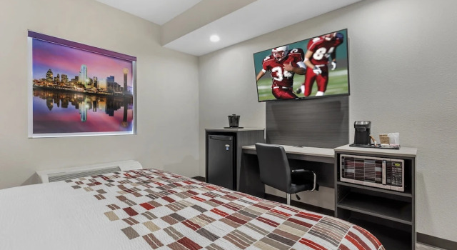 Двухместный номер Superior Red Roof Inn Hutchins