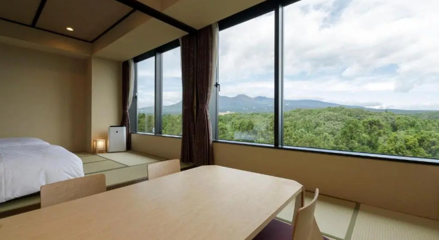 Четырёхместный номер Superior Hotel Mori no Kaze Nasu