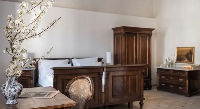 Студия Deluxe с видом на горы Ansitz Thierburg Suites