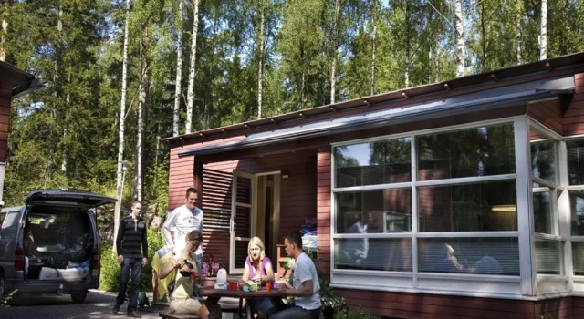 Коттедж с 2 комнатами Rastila Camping Helsinki