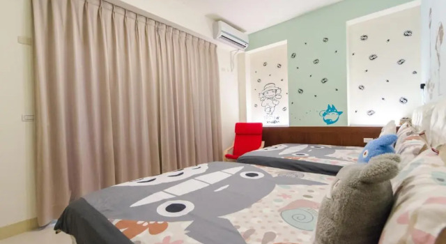 Четырёхместный номер Standard с балконом Kunba Homestay