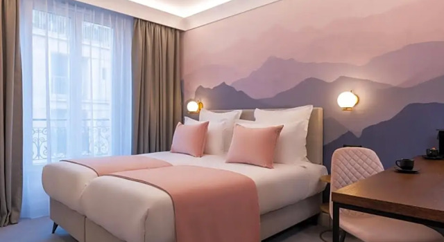 Двухместный номер Standard с балконом Hôtel Le Milie Rose