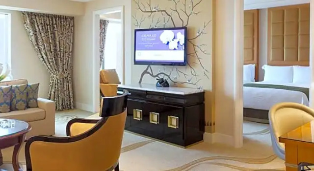 4 người Phòng Suite Junior Conrad Macao, Cotai Central