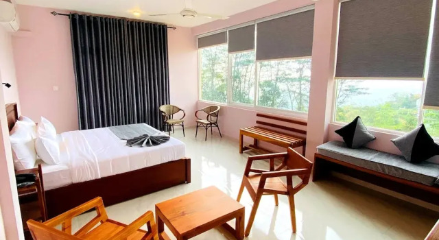 Двухместный номер Deluxe с видом на горы Mount Hunt Resort Beragala Haputale