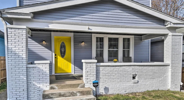 Indianapolis Home ~ 1 Mi to Fountain Square, Book Feriehus Indianapolis Indiana