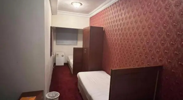Кровать в общем номере (мужской номер) فندق روضة