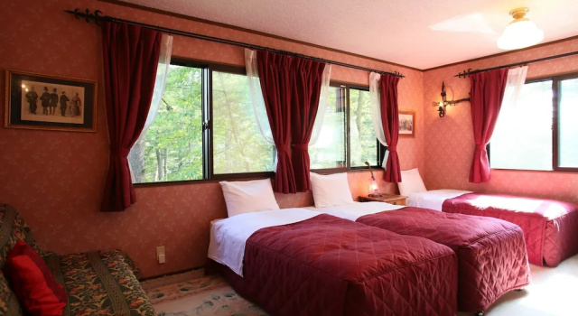 Трёхместный номер Standard Piccolo Hotel Opera Karuizawa