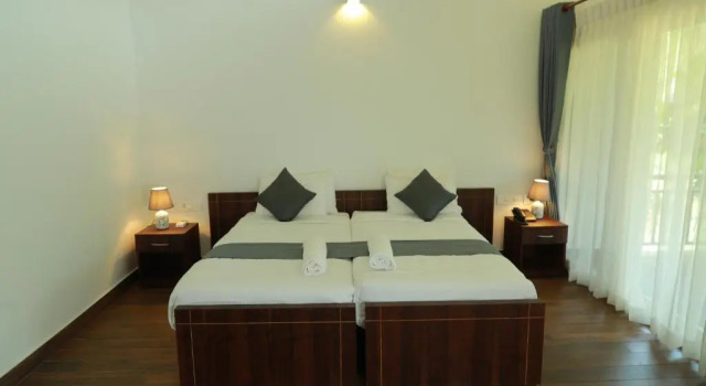 Двухместный номер Deluxe с балконом The Awakening Garden Family Resort