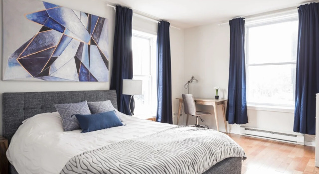 MTLVacationRentals - Suite Mont-Royal - 3 queen beds, 1,5 Ba, Réserver Hôtel Mont-Royal Québec