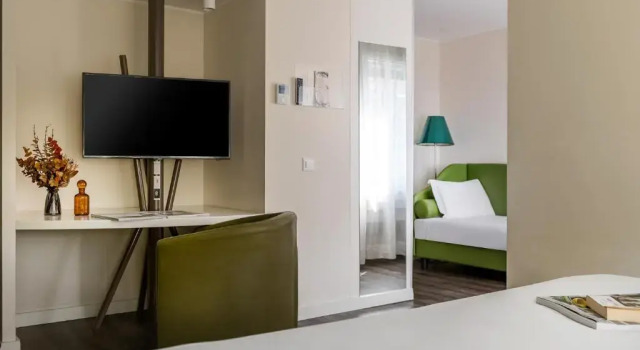 Трёхместный номер Classic Hotel Admiral Lugano