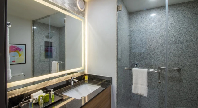 Camera quadrupla Business Hampton by Hilton Aguascalientes Downtown