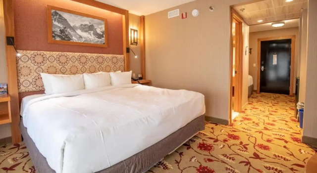 O podwyższonym standardzie pokój Banff Ptarmigan Inn