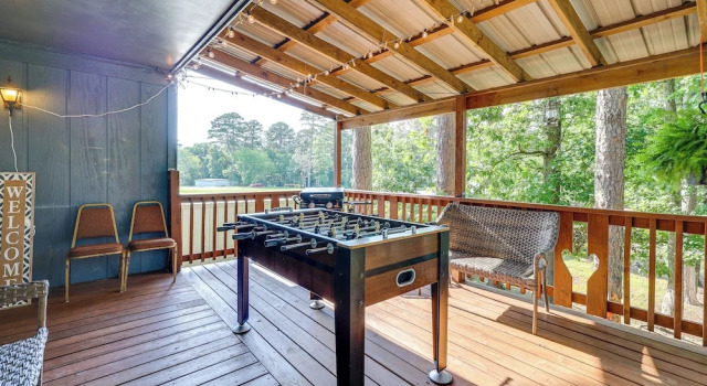 Апартаменты с 2 комнатами с балконом Eureka Springs Apartment: 'blue Moon Ridge'