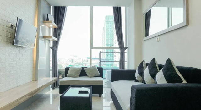 Номер Standard Fully Furnished with Comfortable Design 2BR Harco Mangga Besar Apartment