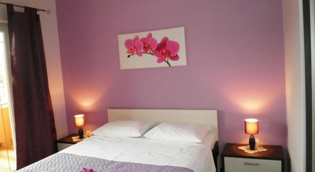 Двухместный номер Standard с балконом и с видом на море Apartments Melita