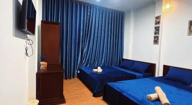 Четырёхместный номер Deluxe Nhan Tay Hostel