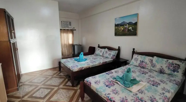 Standardowy czteroosobowy pokój i balkonem Punta Riviera Resort Bolinao