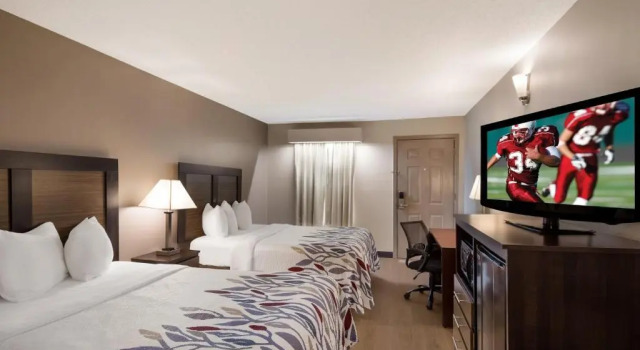 O podwyższonym standardzie czteroosobowy pokój Quality Inn Jasper
