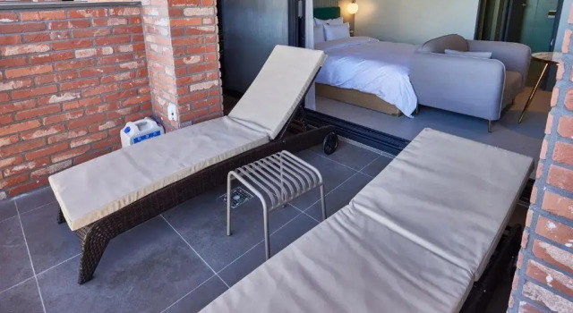 Двухместный номер Premium с видом на море Browndot Terrace Pohang Passenger Terminal