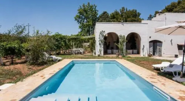 Tipica Villa Di Campagna Con Piscina Privata M313, Prenota Villa Magliano Salento