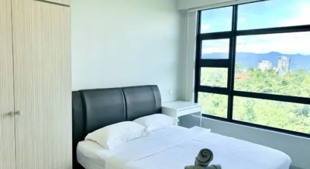 Люкс с 2 комнатами Deco Home @Jesselton Quay