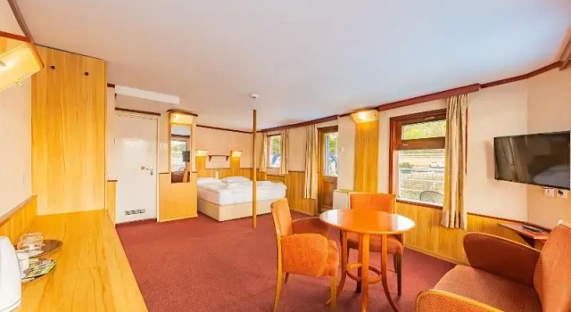 Двухместный номер на лодке Superior Cabin Fortuna Boat Hotel Budapest
