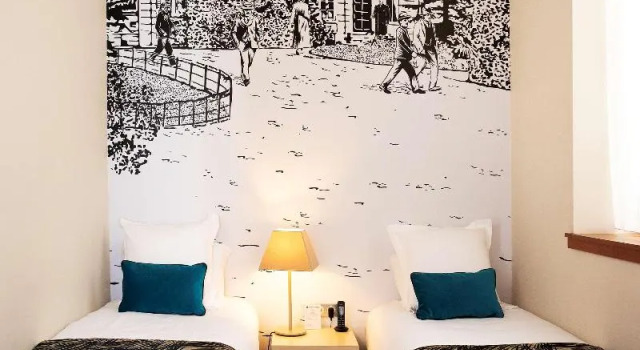 Семейный номер Standard Дуплекс Best Western Plus Hôtel Colbert