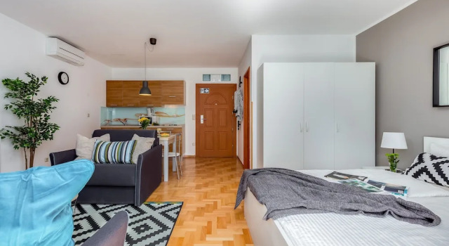 Студия с видом на город Main Street apartments
