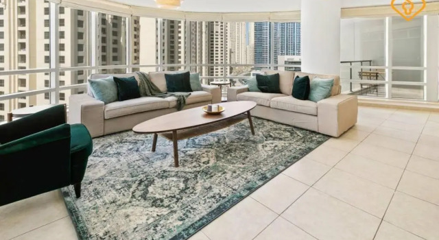 Keysplease 2 B/R Apt in the Heart of Marina, Sahab Tower, Забронировать Апартаменты/квартира Апартаменты Эмирата Дубая, рядом с Dubai Marina Yacht Club, Апартаменты/квартира
